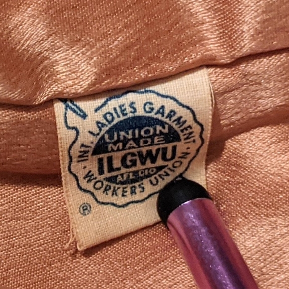 Vntg 60's Union Made Fur Collared Wool Coat - Picture 5 of 8